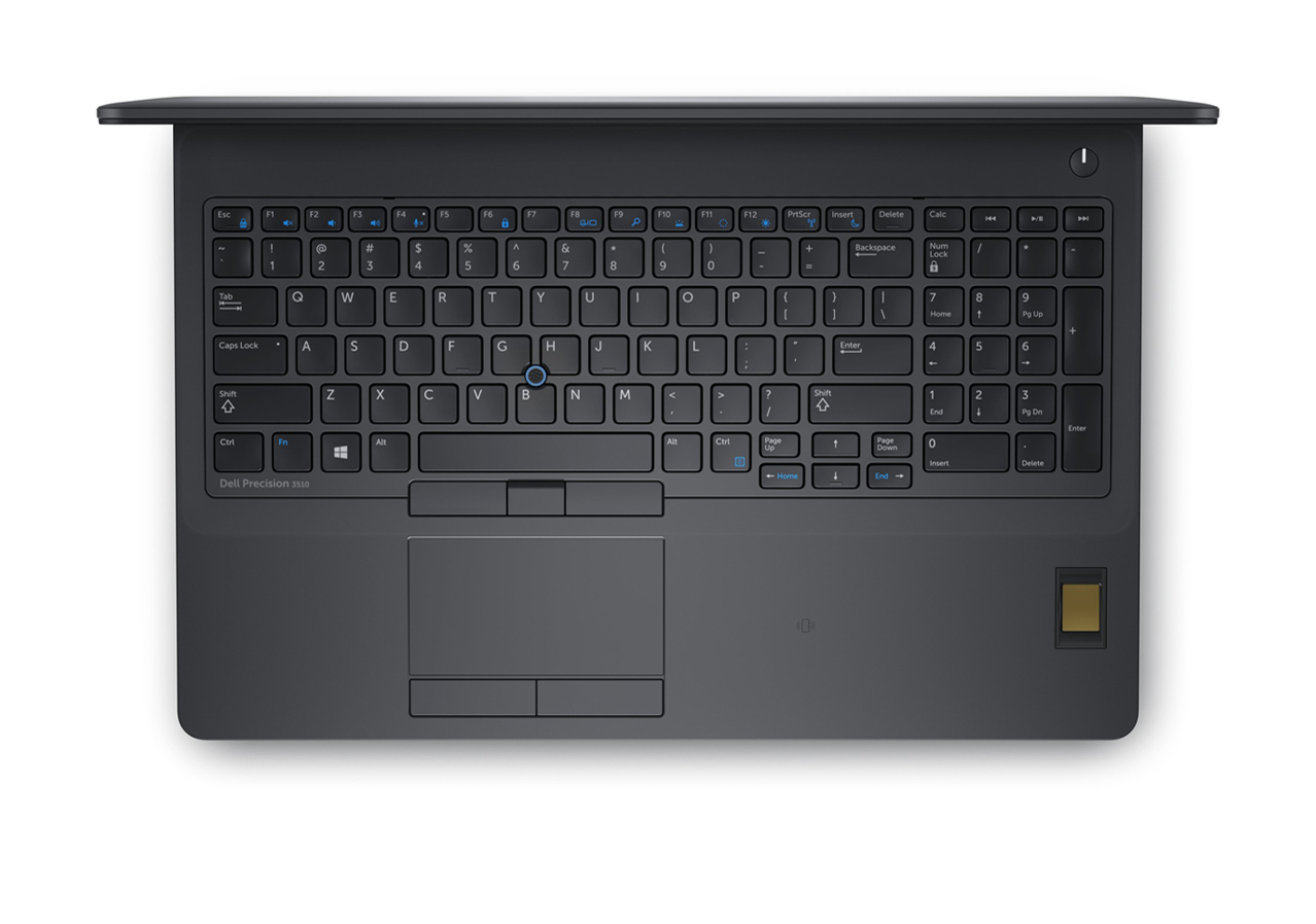 戴尔Dell Precision 3510 移动工作站（英特尔®酷睿™i7-6700HQ 处理器/8GB (2x4GB)内存/1TB 7200 rpm SATA硬盘） 产品图