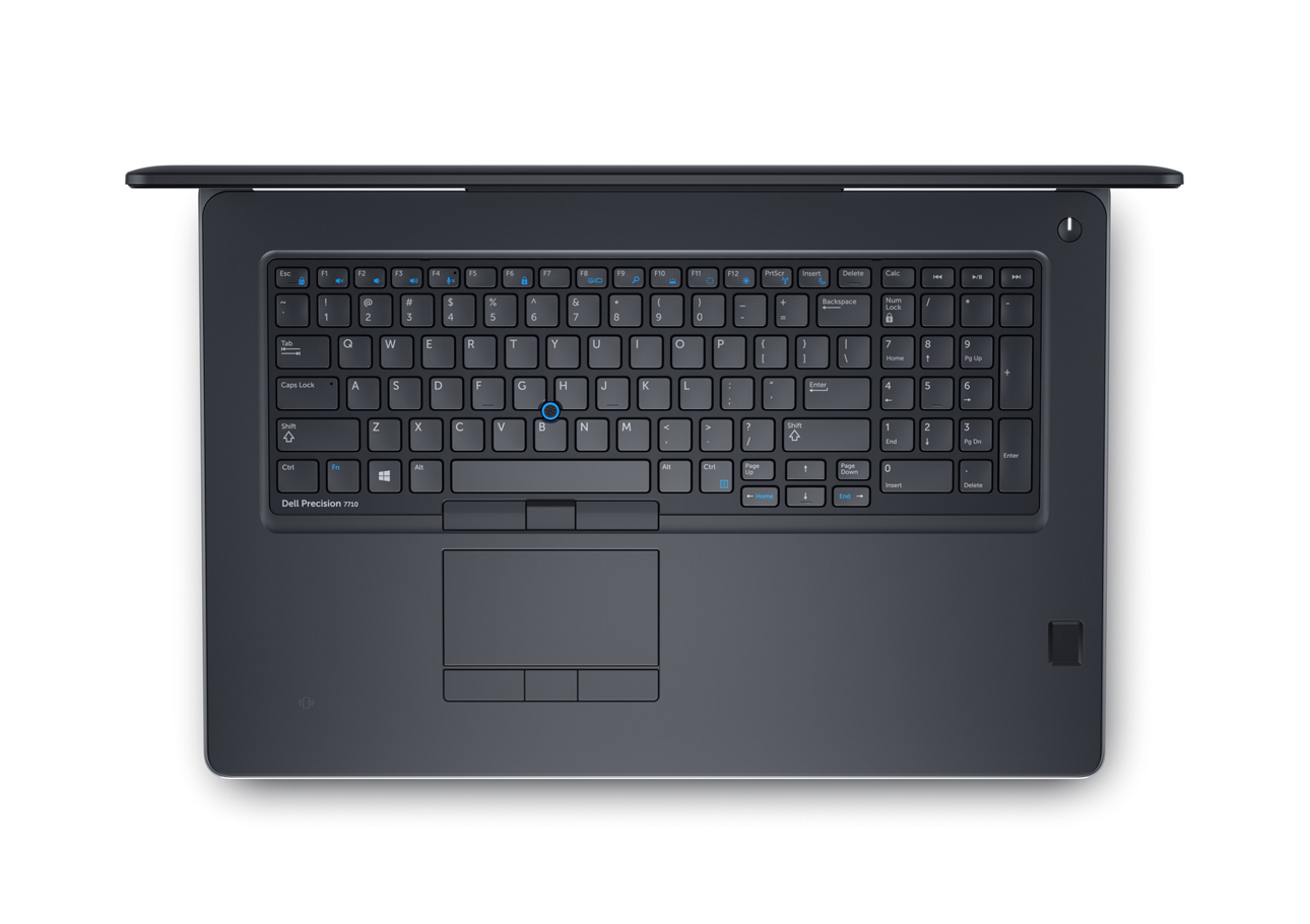 戴尔Dell Precision 7710 移动工作站（英特尔®酷睿™i7-6820HQ处理器/8GB内存/1TB 7200 rpm SATA硬盘） 产品图