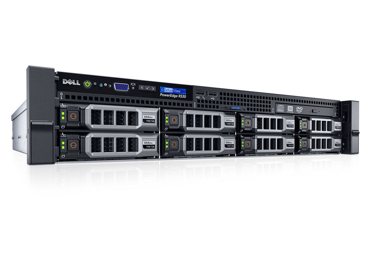 戴尔Dell PowerEdge R530机架式服务器（英特尔®至强®E5-2609 v4处理器/8G RDIMM内存/1TB 7.2K RPM SATA 3.5英寸硬盘） 产品图