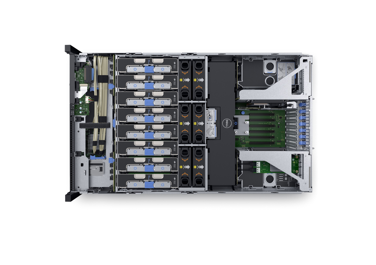 戴尔Dell PowerEdge R930机架式服务器（2颗英特尔®至强®E7-4809 v4处理器/64G RDIMM内存/4块1TB 7.2K RPM SAS  2.5英寸硬盘） 产品图