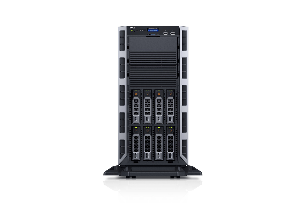 戴尔Dell PowerEdge T330塔式服务器（英特尔®至强®E3-1220 v6处理器/4G RDIMM内存/500GB 7.2K RPM SATA硬盘） 产品图