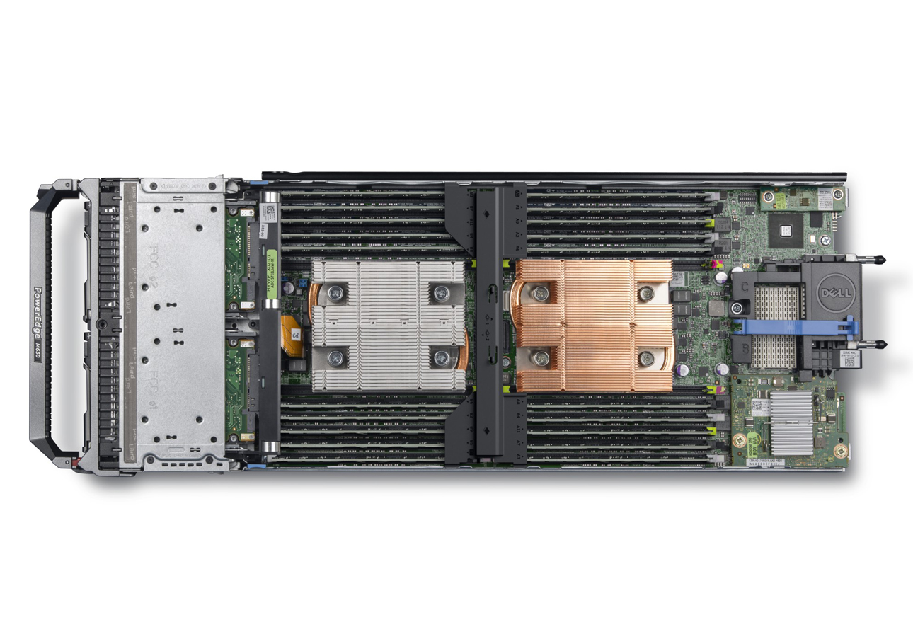 戴尔Dell PowerEdge M630刀片式服务器（英特尔®至强®E5-2609 v4处理器/16G RDIMM内存/2块1.2TB 7.2K RPM SATA硬盘） 产品图