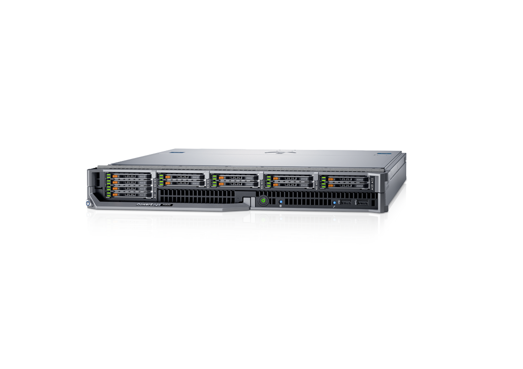 戴尔Dell PowerEdge M830刀片式服务器（2颗英特尔®至强®E5-4609 v4处理器/64G RDIMM内存/6块1.2TB 7.2K RPM SAS硬盘） 产品图