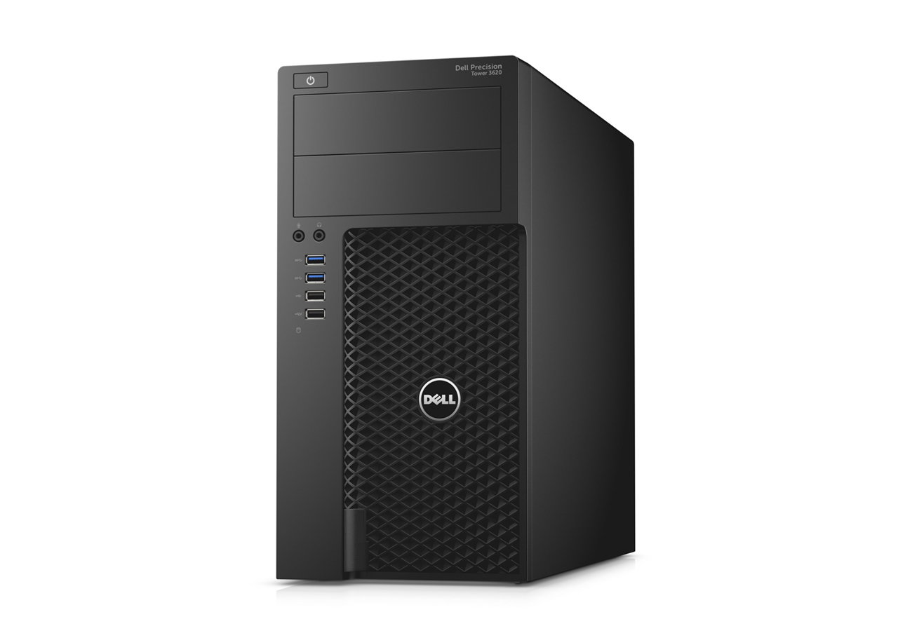 戴尔Dell Precision 3620 塔式工作站(微塔式机箱)（英特尔®酷睿™i7-6700处理器/标配8G UDIMM内存/1TB 7.2K RPM SATA硬盘） 产品图