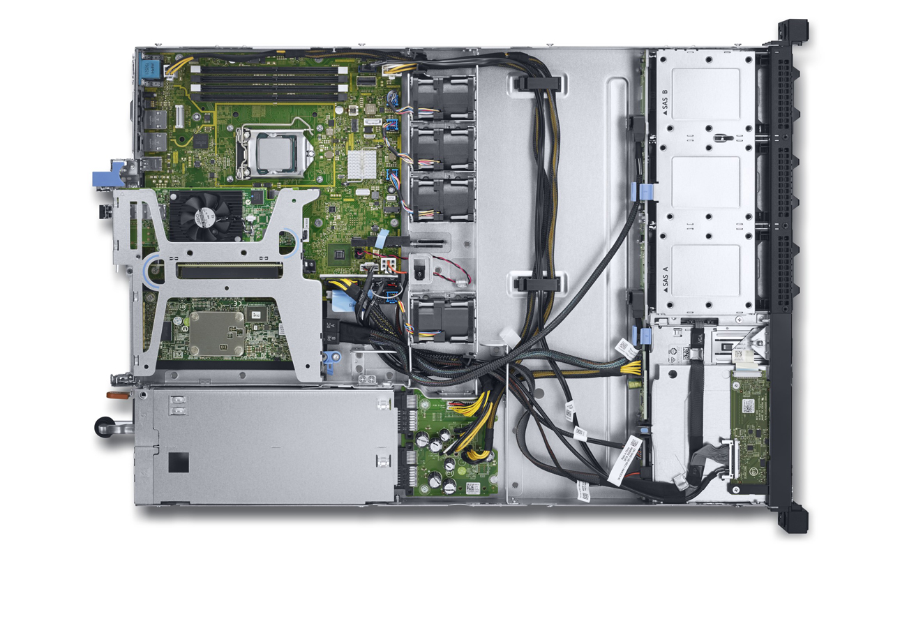 戴尔Dell PowerEdge R330机架式服务器（英特尔®至强®E3-1240 v6处理器/16G UDIMM内存/2TB 7.2K RPM SATA 3.5英寸硬盘） 产品图