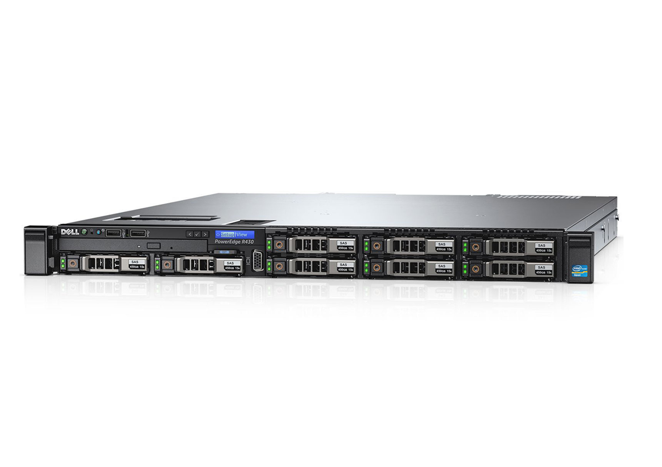 戴尔Dell PowerEdge R430机架式服务器（英特尔®至强®E5-2609 v4处理器/16G RDIMM内存/2块1TB 7.2K RPM SATA 3.5英寸硬盘） 产品图