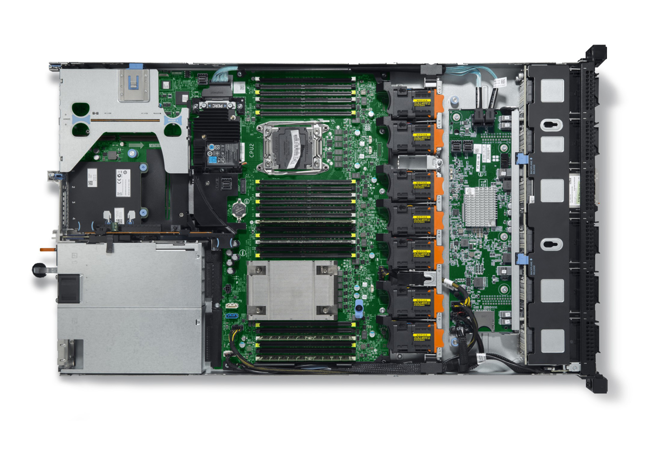 戴尔Dell PowerEdge R630机架式服务器（英特尔®至强®E5-2640 v4处理器/32G RDIMM内存/3块2TB 7.2K RPM SATA 3.5英寸硬盘） 产品图