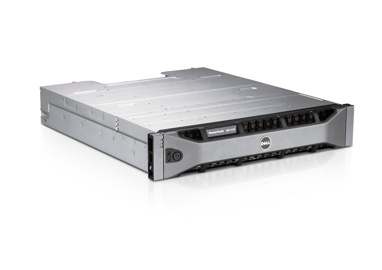 戴尔Dell PowerVault MD1220直连式存储（6块 600G 10K 2.5 SAS/二十四个2.5盘位/最大储存48TB） 产品图