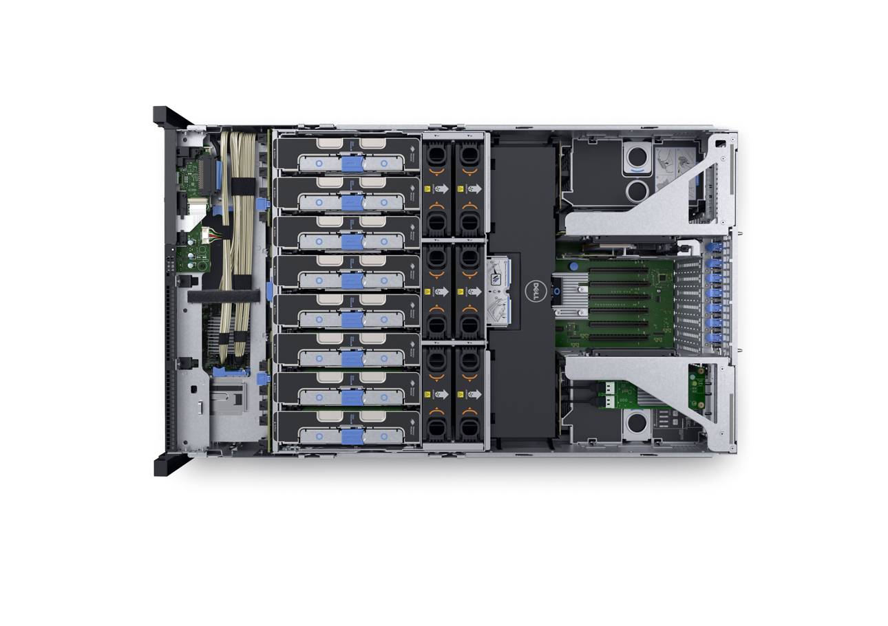 戴尔Dell PowerEdge R930机架式服务器（2颗英特尔®至强®E7-4820 v4处理器/256G RDIMM内存/8块4TB 7.2K RPM SAS硬盘） 产品图