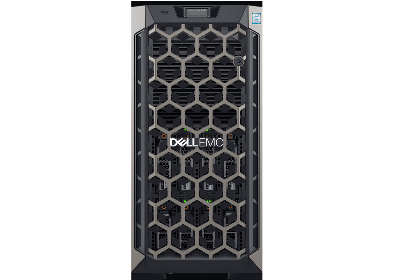 戴尔Dell PowerEdge T440塔式服务器（2颗 银牌 4114处理器 20核40线程/ 32G内存/3*8T 7.2K 硬盘/H730） 产品图