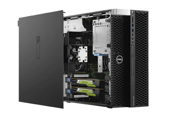 Dell EMC Precision T5820 塔式工作站（intel至强W-2133 6核 3.6Ghz/ 8G内存/1T硬盘/NVS315-1G独显/425W电源） 产品图