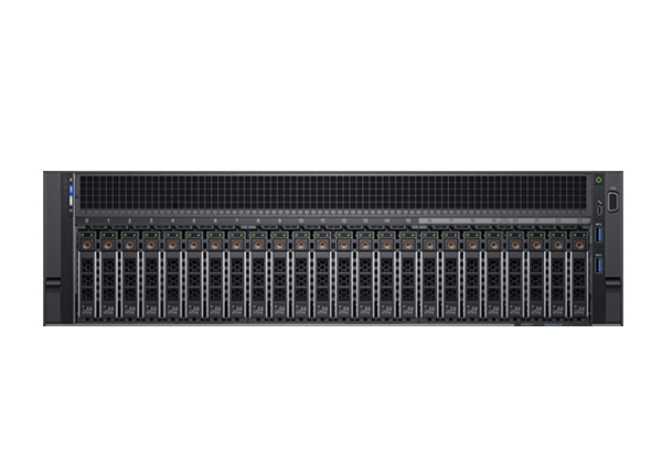 戴尔/Dell EMC PowerEdge R940 机架式服务器（2颗*英特尔至强金牌5120 14核 /128GB内存/6块900G 15K SAS硬盘/H740P/冗余电源） 产品图