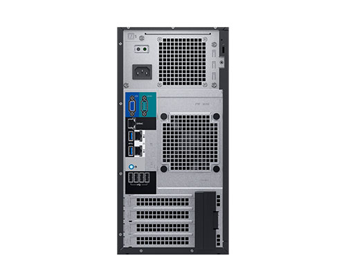 戴尔Dell EMC PowerEdge T140 塔式服务器（至强四核 E-2224/16G内存/256G固态+2T SATA硬盘/双口千兆网卡/365W电源 产品图