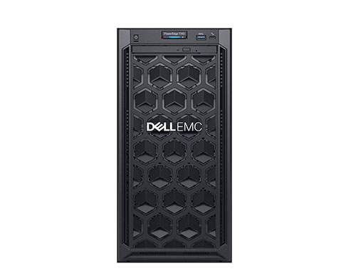戴尔Dell PowerEdge T140 塔式服务器（intel至强四核 E-2224/32G内存/ 512G M.2固态+2块6TB硬盘/双网口/三年质保 产品图