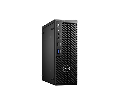 Dell Precision 3240塔式工作站（英特尔酷睿i5-10600 (6 核, 12M 缓存, 基本频率 3.3GHz, 最高睿频 4.8GHz) DDR4-2666丨16G内存丨512GB SATA硬盘丨集显丨3年保修） 产品图