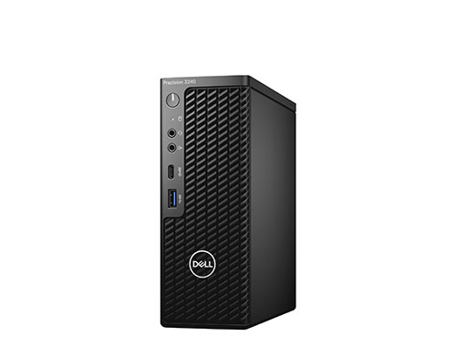 Dell Precision 3240塔式工作站（英特尔酷睿i5-10600 (6 核, 12M 缓存, 基本频率 3.3GHz, 最高睿频 4.8GHz) DDR4-2666丨16G内存丨512GB SATA硬盘丨集显丨3年保修） 产品图