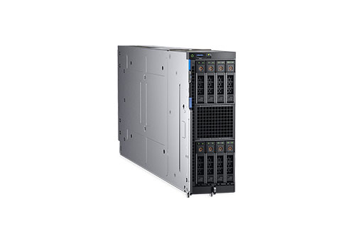 戴尔EMC PowerEdge MX840c 模块化服务器（2颗*英特尔至强金牌6138 2.0G, 20核丨128GB内存丨8块2TB 2.5寸 7.2K SAS硬盘丨H745P阵列卡丨3年保修） 产品图