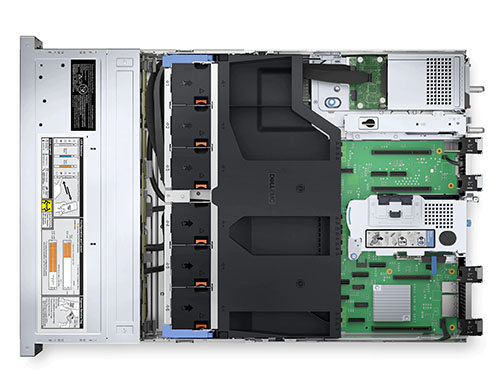 Dell PowerEdge R750xs 高性能服务器（2颗*英特尔至强金牌 6338N 2.2G, 32核/64线程丨1TB RDIMM内存丨10块*1.92TB SAS 固态硬盘丨PERC H745丨三年保修） 产品图
