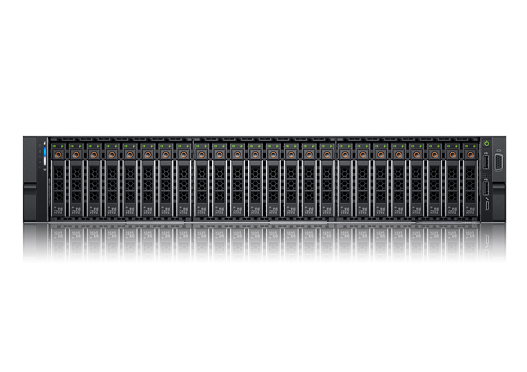 Dell PowerEdge R740机架式服务器（2颗intel至强铂牌8160  24核/256G内存/8块10TB 7.2K SAS硬盘） 产品图
