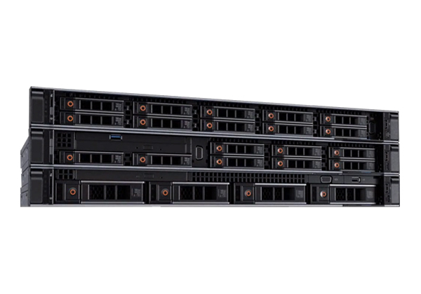 Dell EMC PowerEdge R640 机架式服务器（intel至强银牌4110 8核 /16GB内存 /2块600G 10K SAS硬盘/H330/四口千兆网/495W） 产品图