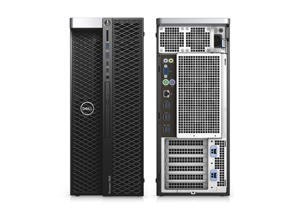 戴尔Dell Precision Tower 7820塔式工作站（intel至强银牌4110 2.1GHz 8核16线程/ 32G内存/256G固态+4T硬盘/P4000 8G独显/主机） 产品图