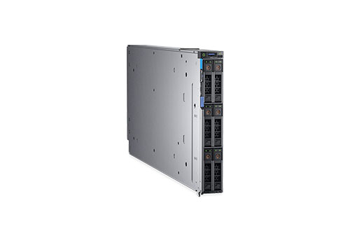 Dell PowerEdge MX740c 模块化服务器（2颗*英特尔至强® 金牌6126 2.6G, 12核丨128GB 内存丨5块*1.8TB 10K SAS硬盘丨H730P RAID控制器） 产品图