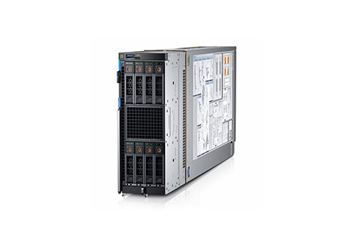 Dell EMC PowerEdge MX840c刀片式服务器（4颗*英特尔至强金牌6130 2.1G, 16核丨192GB内存丨8块*2.4TB 10K SAS硬盘丨H730P阵列卡丨3年保修） 产品图