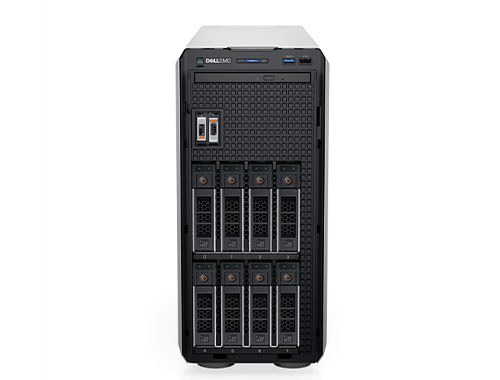 戴尔Dell PowerEdge T350 塔式服务器(至强四核E-2314/16G内存/480G固态硬盘/S150/450W铜级电源) 产品图