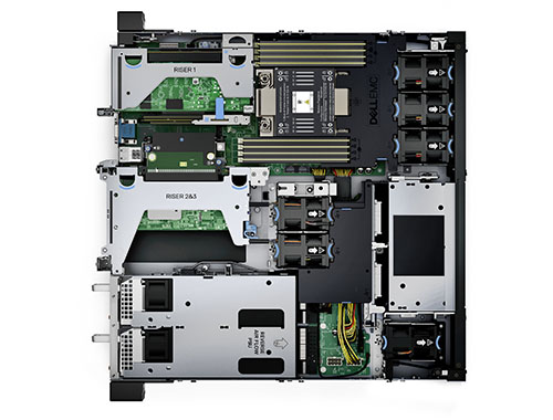 戴尔易安信PowerEdge XR11 机架服务器（英特尔至强金牌 6330N 2.2G, 28C/56T丨256GB RDIMM内存丨3块*960GB SATA固态硬盘丨PERC H755控制器丨三年保修） 产品图