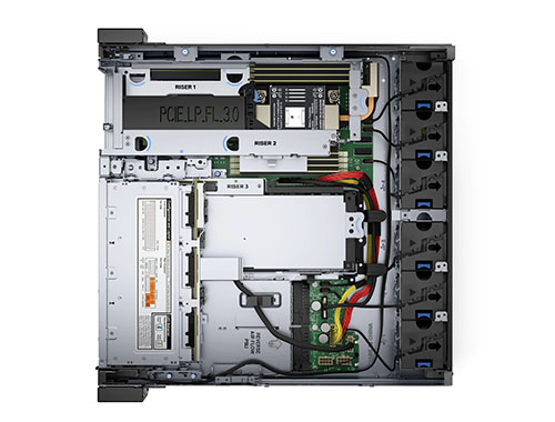 PowerEdge XR12 边缘服务器（英特尔® 至强® 金牌 5320T 2.3G, 20C/40T丨64GB RDIMM内存丨6块*960GB SATA固态硬盘丨PERC H345阵列丨冗余电源丨3年保修） 产品图
