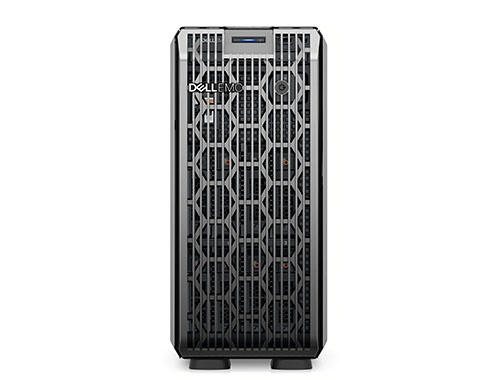 Dell PowerEdge T350 塔式服务器（英特尔至强E-2388G 3.2GHz, 8核/16线程丨128GB ECC内存丨4块*1.92TB SATA固态硬盘丨PERC H345丨3年保修） 产品图