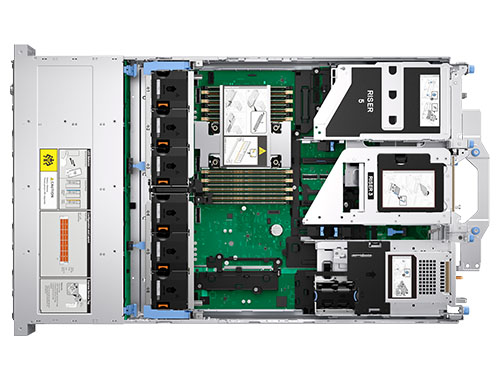 Dell PowerEdge R570 机架式服务器（英特尔® 至强® 6 性能 6741P 2.5G, 48C/96T丨192GB DDR5 6400MT/s内存丨10块*2.4TB 10K SAS 硬盘丨PERC H365i阵列卡） 产品图