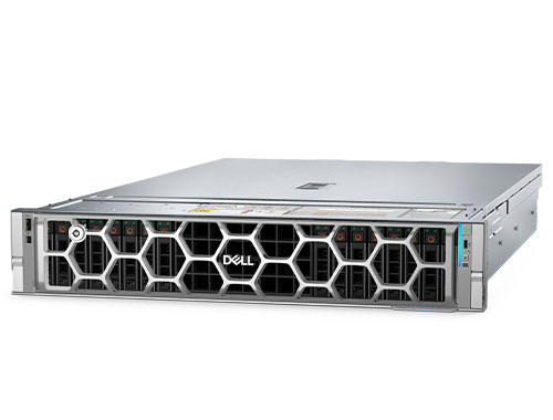 戴尔（DELL）PowerEdge R7715 机架式服务器（AMD EPYC 9275F 4.10GHz， 24C/48T丨192GB DDR5 内存丨8块*960GB 固态硬盘丨冗余电源） 产品图