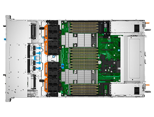 戴尔R670 机架式服务器（英特尔® 至强® 6 性能 6730P 2.5G， 32C/64T丨512GB RDIMM 内存丨8块*900GB 15K SAS硬盘丨双电源丨3年保修） 产品图