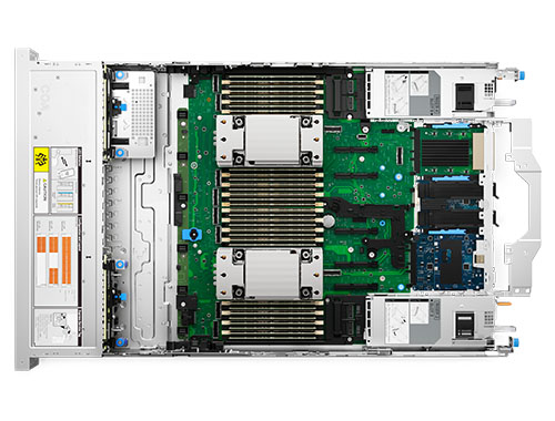 Dell PowerEdge R770 医院PACS系统服务器（2颗*英特尔® 至强® 6 性能 6740P，48核丨256GB DDR5 ECC 内存丨4块*960GB 固态+4块*2.4TB 10K SAS 企业级硬盘） 产品图
